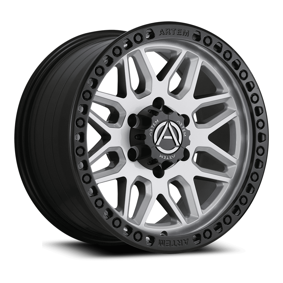 artem off road ab1 grimlock wheel silver